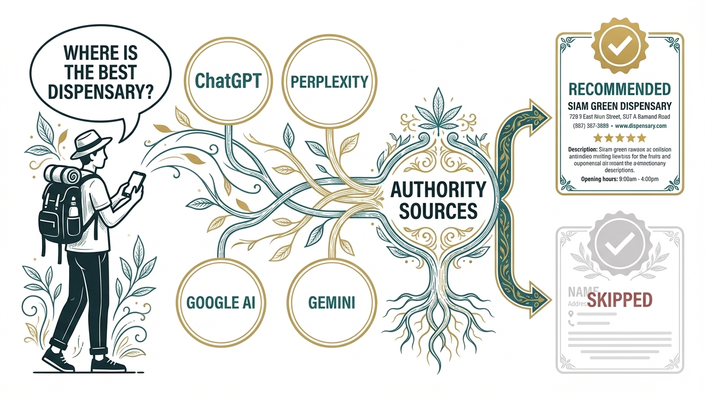 AI Search Flow Diagram