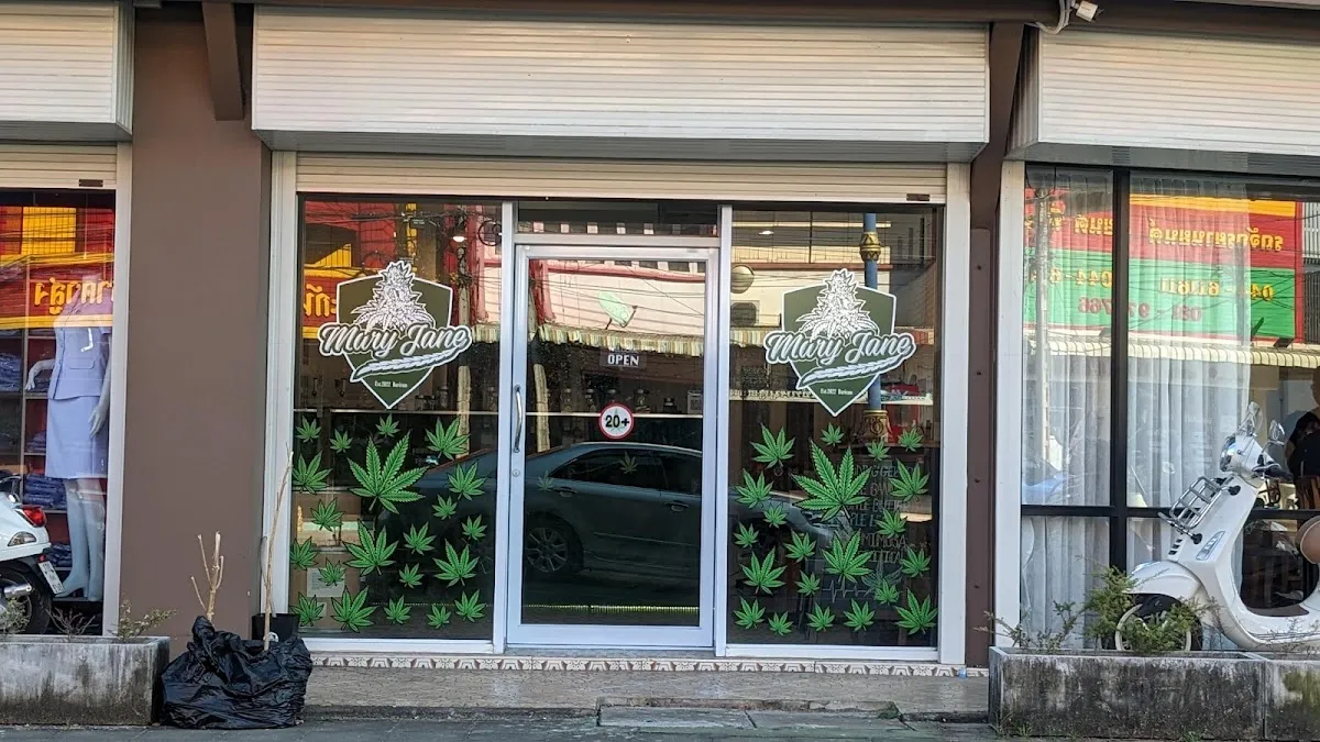 Mary Jane Buriram 1st Medical Cannabis Dispensary & Lounge in Buriram กัญชา Ganja
