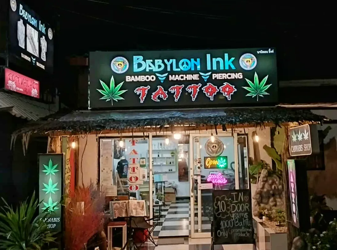 BABYLON INK & CANNABIS SHOP @klong nin