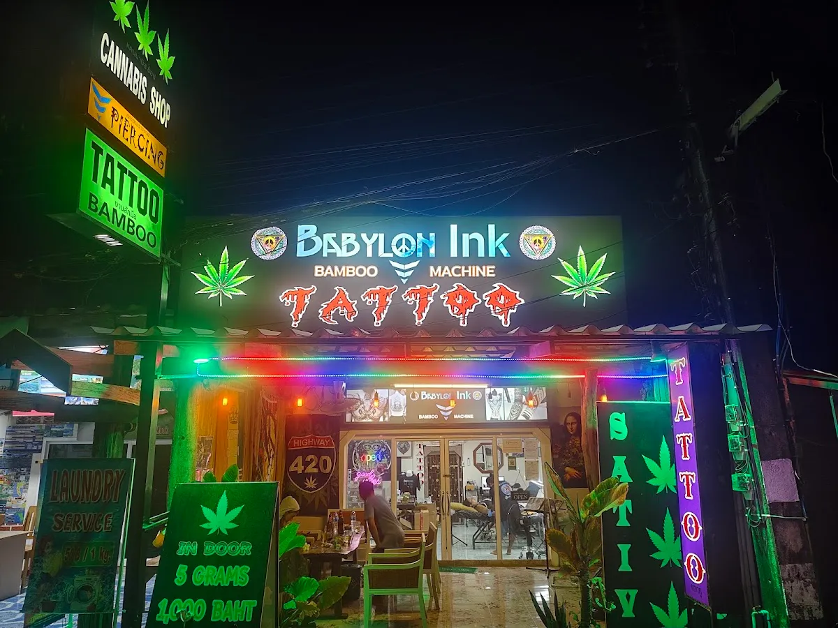 BABYLON INK & CANNABIS SHOP @phar ae beach