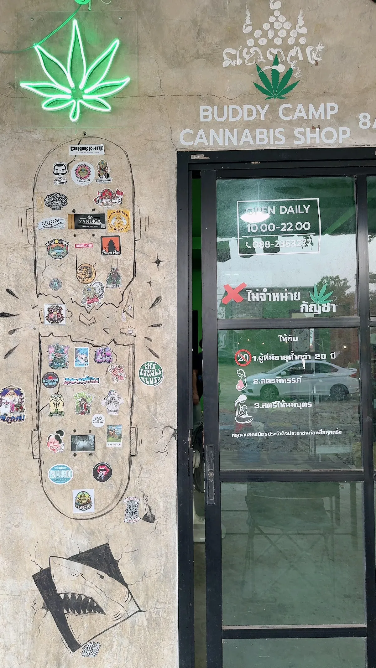 Buddycamp cannabis shop