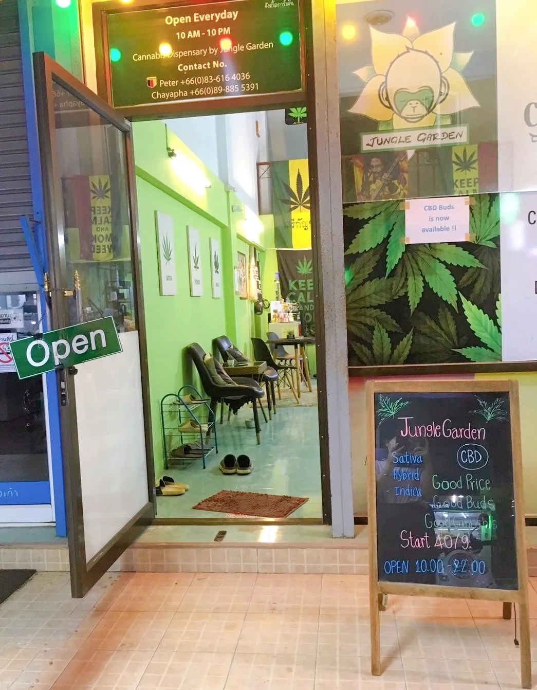 Jungle Garden Cannabis Dispensary Klong Prao