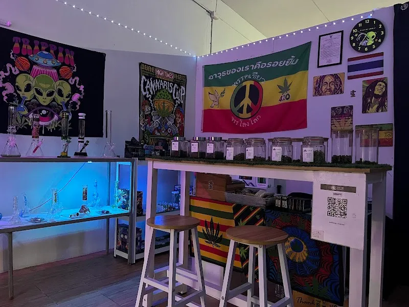 Om-yim og cannabis shop
