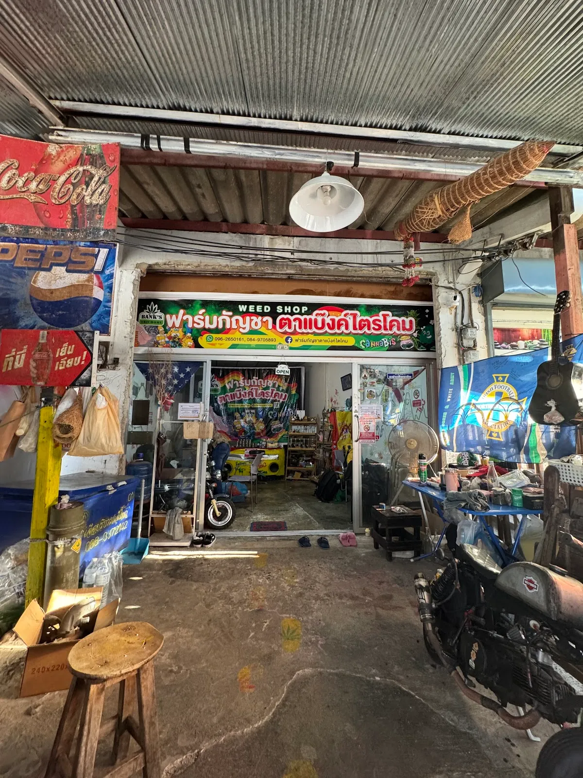 ฟาร์มกัญชาตาแบ๊งค์ไตรโคม สาขา 2