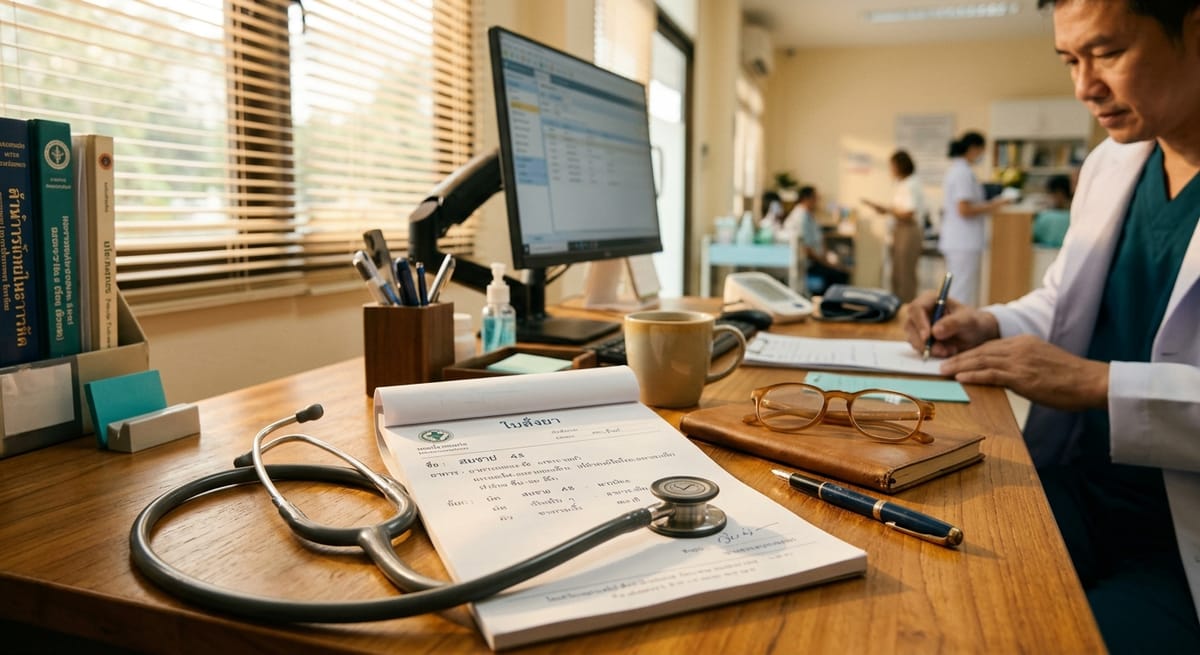 How to Get a PT 33 Prescription in Thailand (2026)